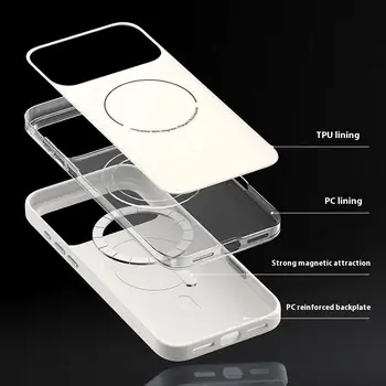 Frosted Magnetic Protective Cover Camera Button All-inclusive